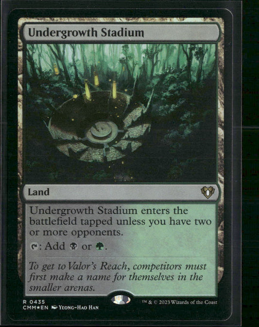 Undergrowth Stadium Commander Masters #435 Foil