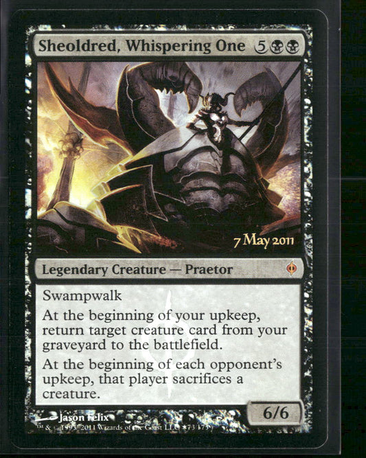 Sheoldred, Whispering One Prerelease Cards #73