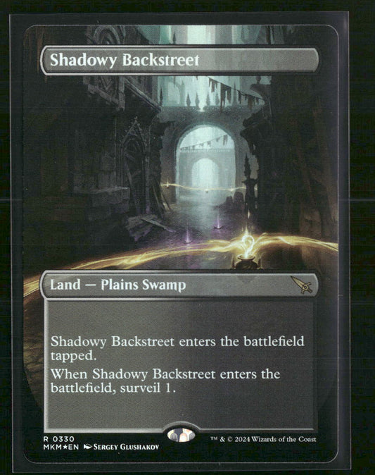 Shadowy Backstreet (Borderless) Murders at Karlov Manor #330
