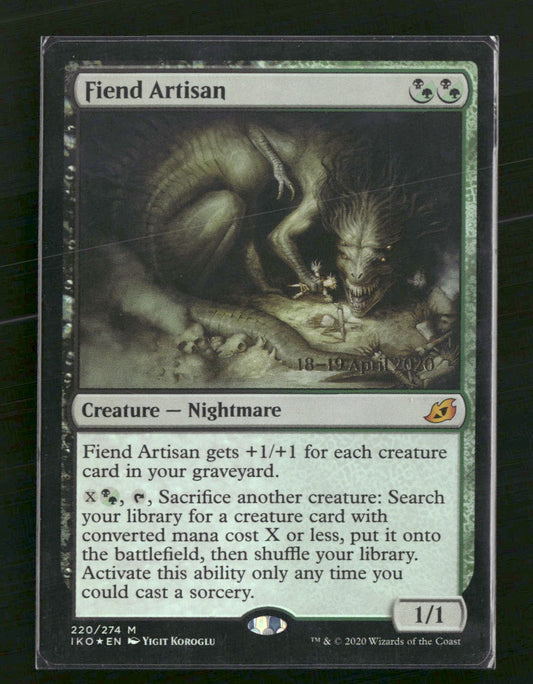 Fiend Artisan Prerelease Cards #220