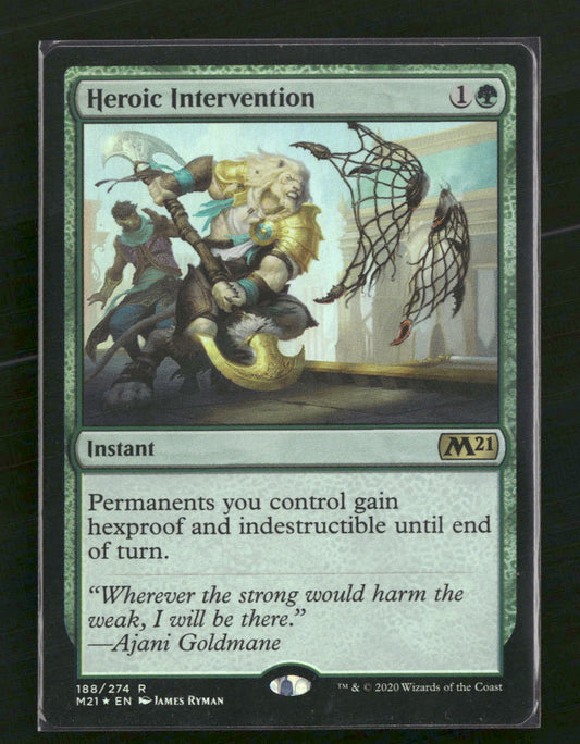 Heroic Intervention Core Set 2021 #188