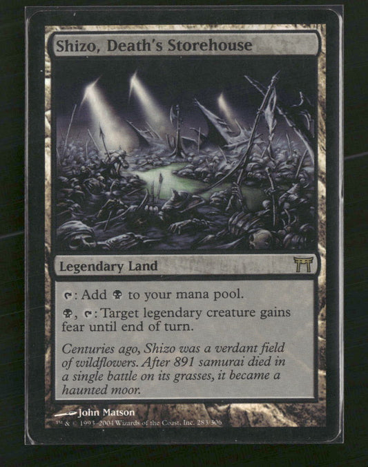 Shizo, Death's Storehouse Champions of Kamigawa #283