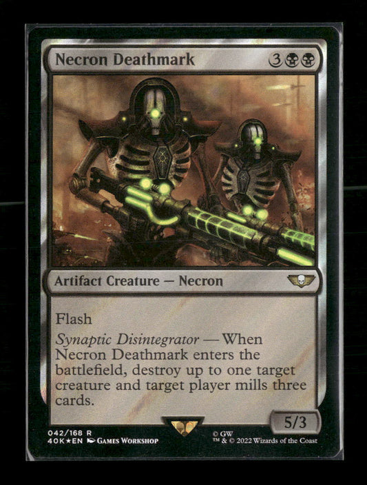 Necron Deathmark (Surge Foil) Universes Beyond: Warhammer 40,000 #42