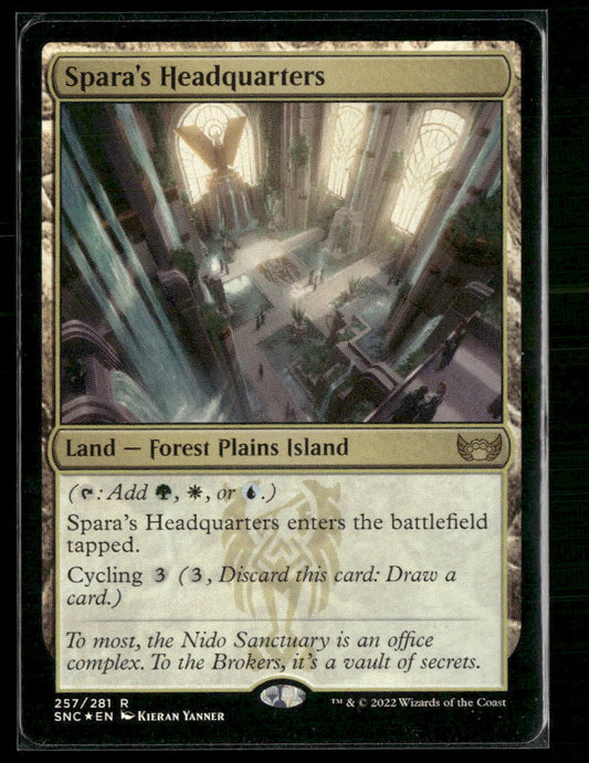 Spara's Headquarters Streets of New Capenna #257 Foil