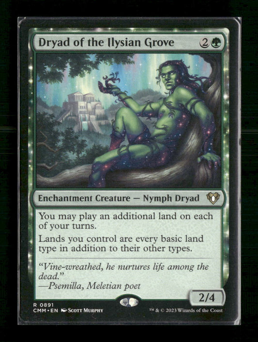 Dryad of the Ilysian Grove Commander Masters #891