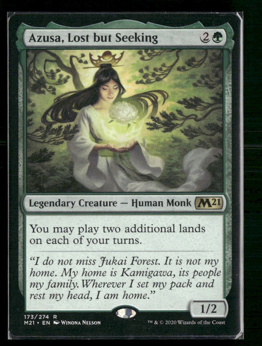 Azusa, Lost but Seeking Core Set 2021 #173