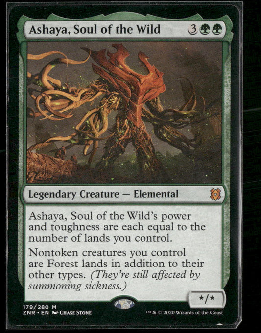 Ashaya, Soul of the Wild Zendikar Rising #179