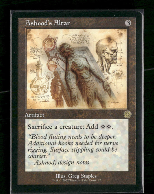 Ashnod's Altar (Schematic) The Brothers' War: Retro Frame Artifacts #67