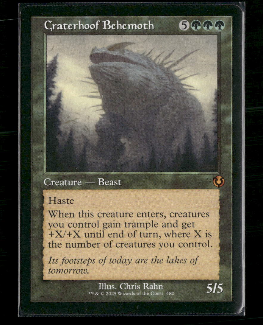 Craterhoof Behemoth (Retro Frame) Innistrad Remastered #480
