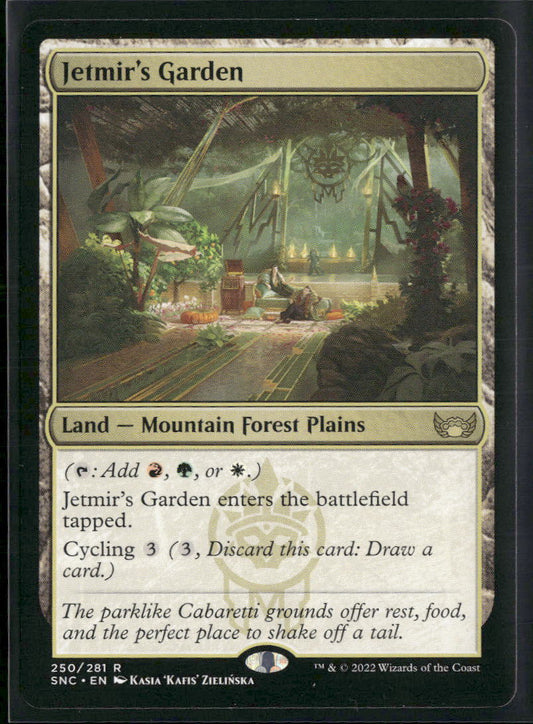 Jetmir's Garden The List Reprints #250