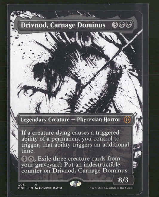Drivnod, Carnage Dominus (Showcase) Phyrexia: All Will Be One #305