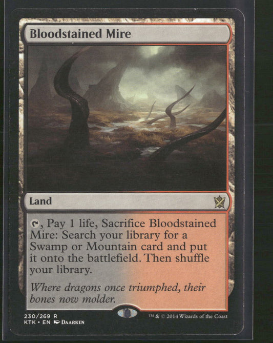 Bloodstained Mire Khans of Tarkir #230