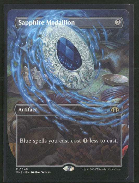 Sapphire Medallion (Borderless) Modern Horizons 3 #349