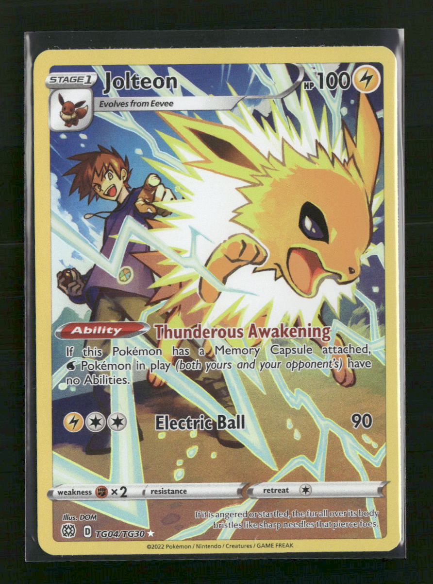 Jolteon SWSH09: Brilliant Stars Trainer Gallery #TG04/TG30