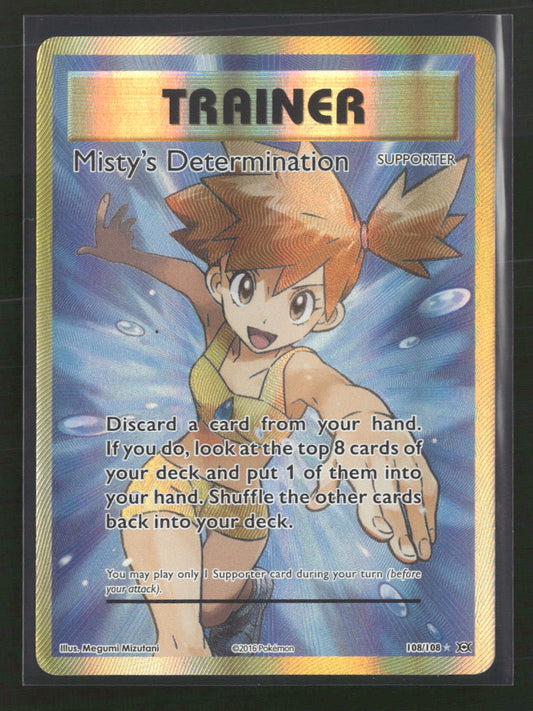 Misty's Determination (Full Art) XY - Evolutions #108/108