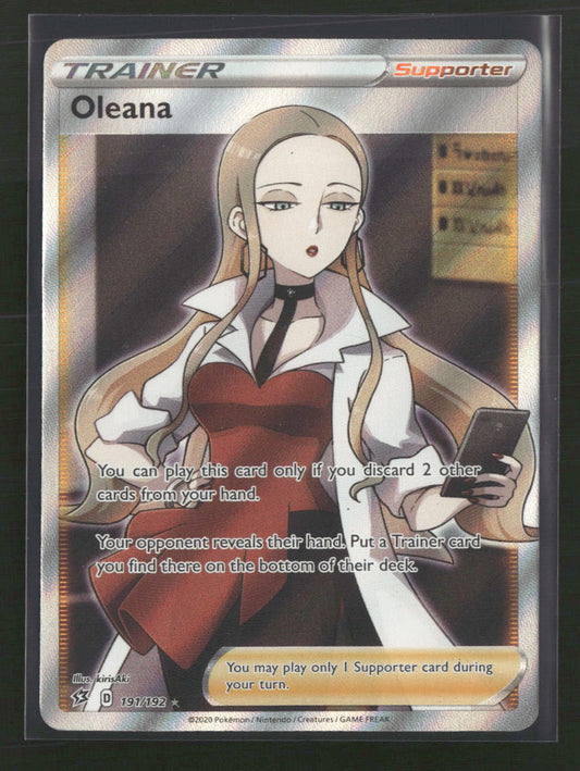 Oleana (Full Art) SWSH02: Rebel Clash #191/192