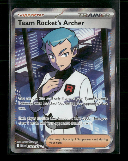 Team Rocket's Archer SV10: Destined Rivals #223/182