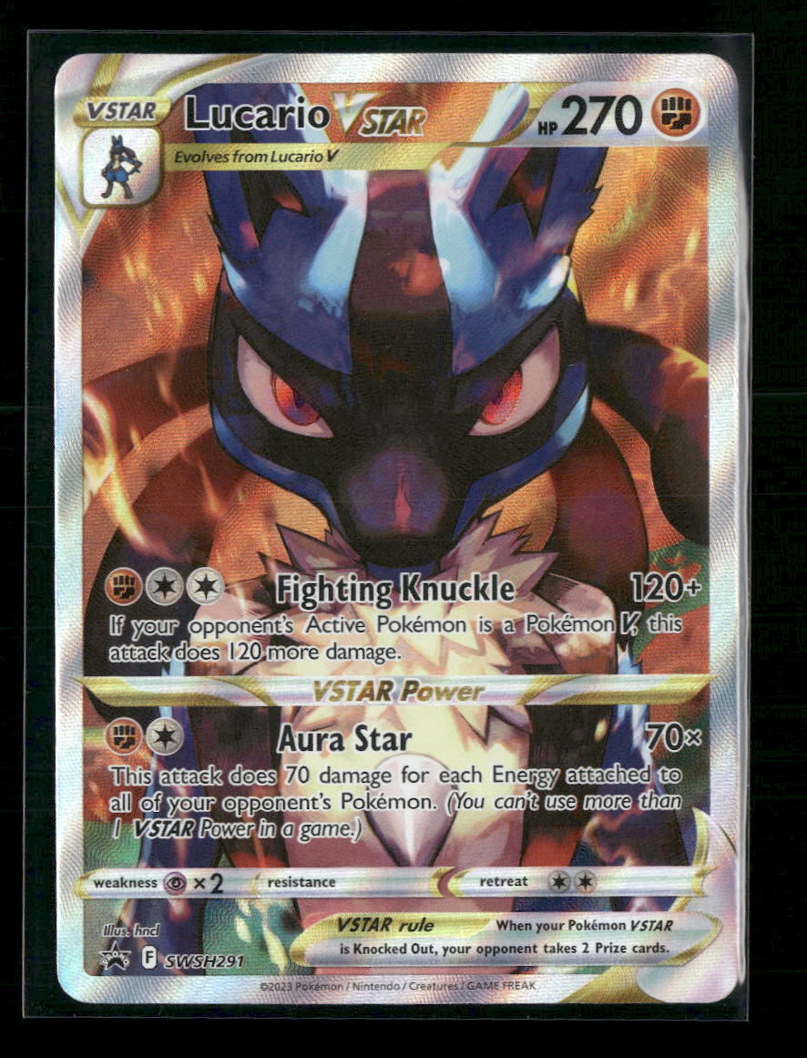 Lucario VSTAR SWSH: Sword & Shield Promo Cards #SWSH291