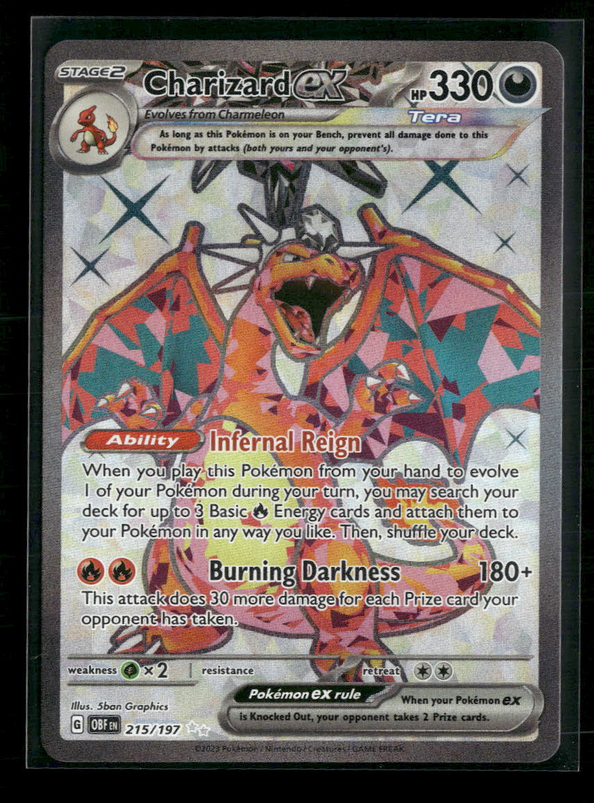 Charizard ex SV03: Obsidian Flames #215/197