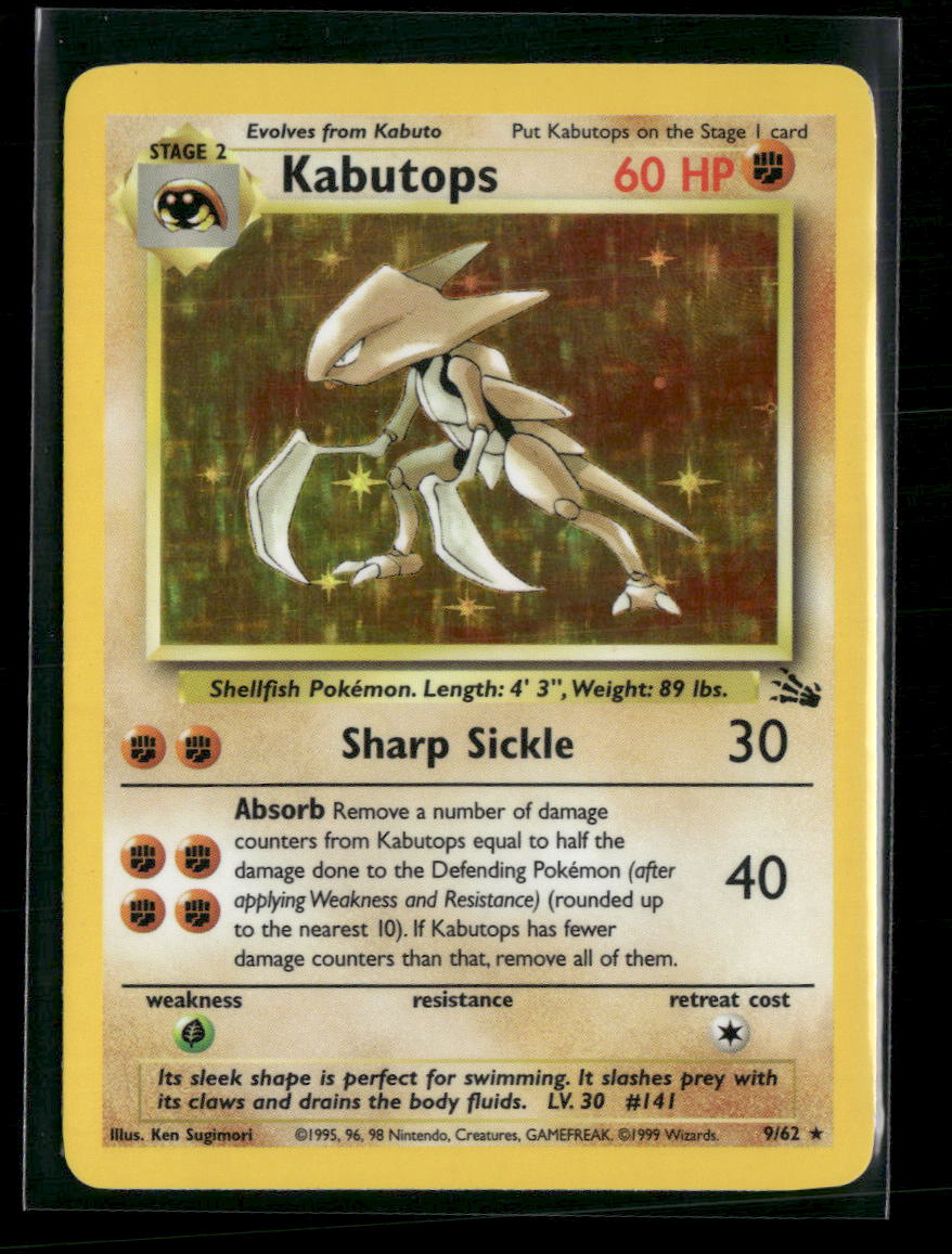 Kabutops (9) Fossil #09/62
