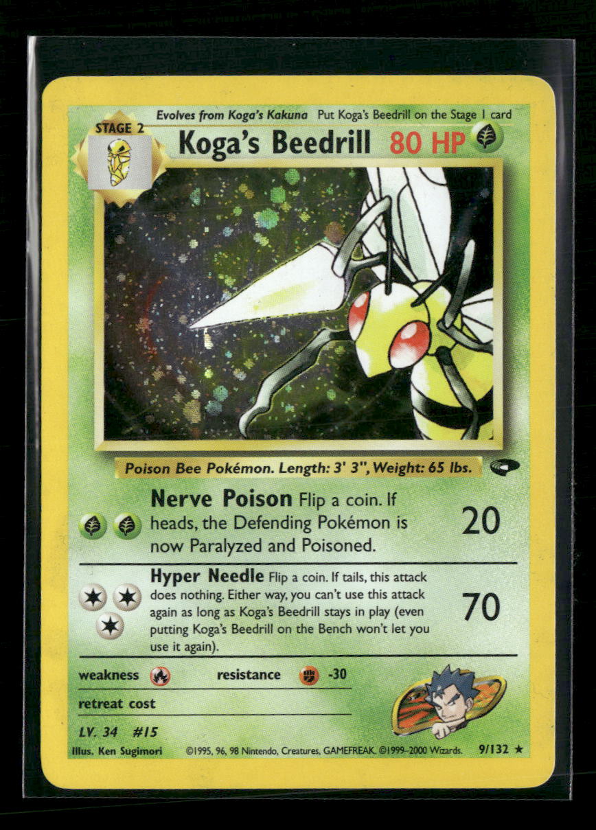 Koga's Beedrill Gym Challenge #009/132