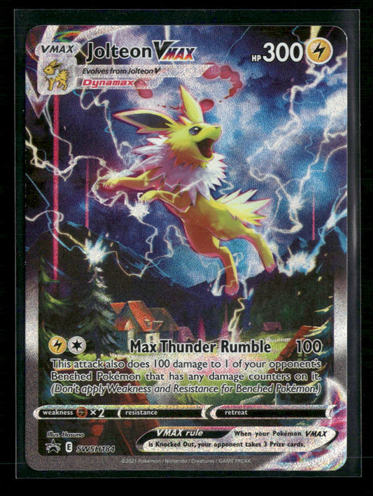 Jolteon VMAX SWSH: Sword & Shield Promo Cards #SWSH184
