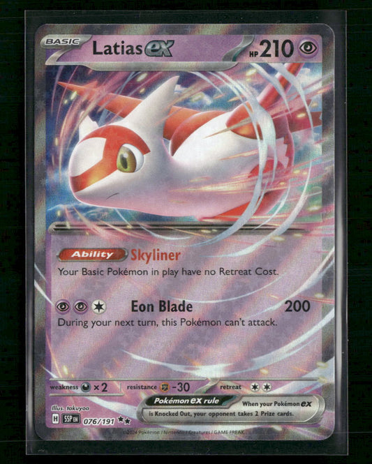 Latias ex SV08: Surging Sparks #076/191