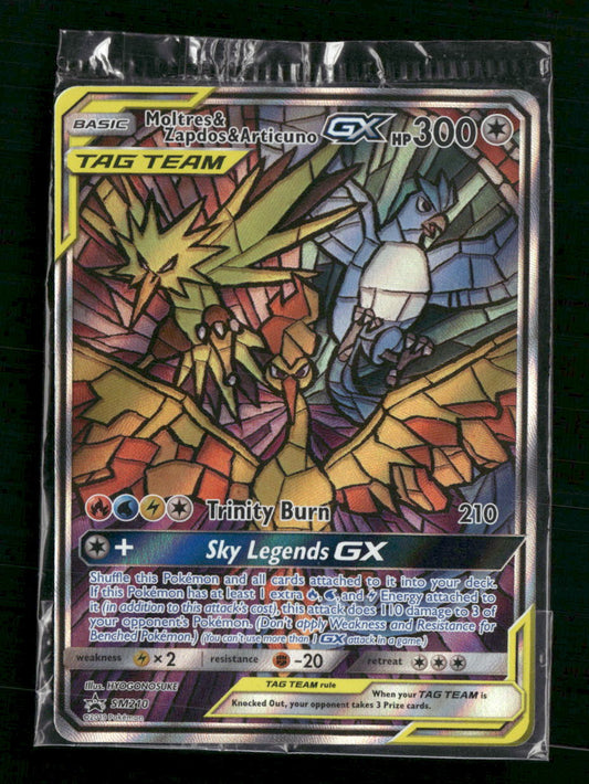 Moltres & Zapdos & Articuno GX SM Promos #SM210