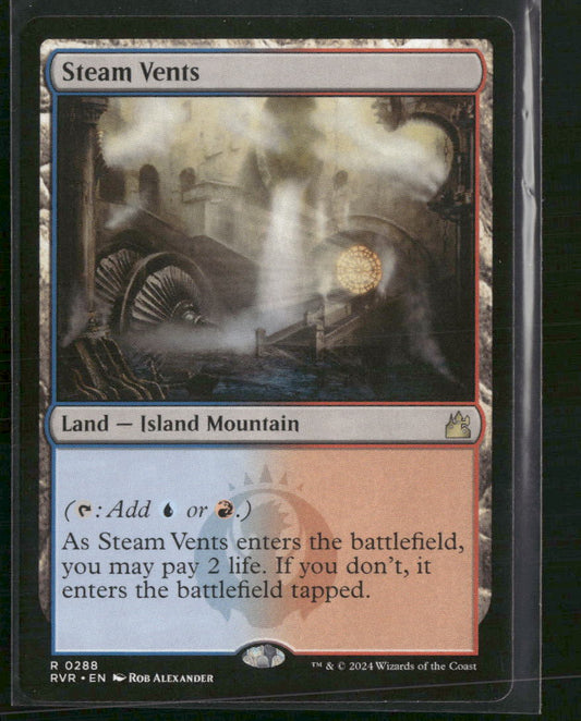 Steam Vents Ravnica Remastered #288 - Front