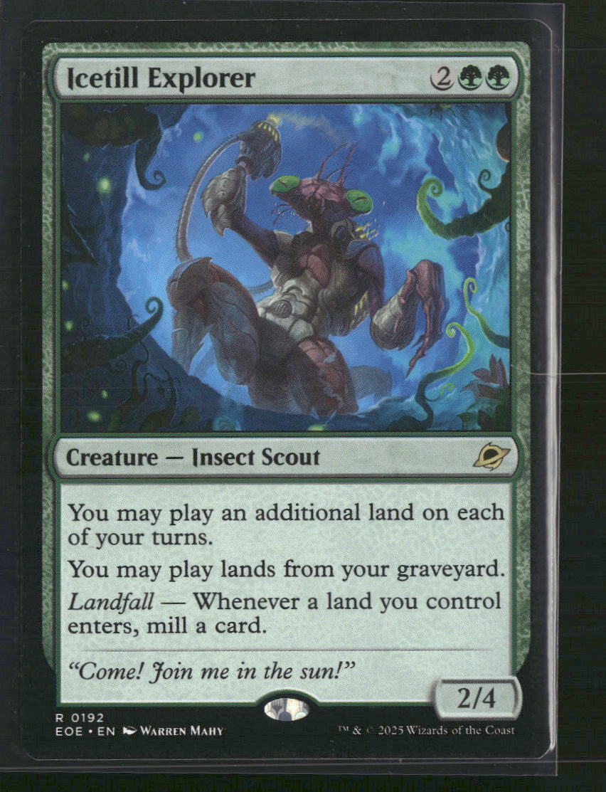 Icetill Explorer Edge of Eternities #192 - Front