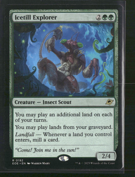 Icetill Explorer Edge of Eternities #192 - Front
