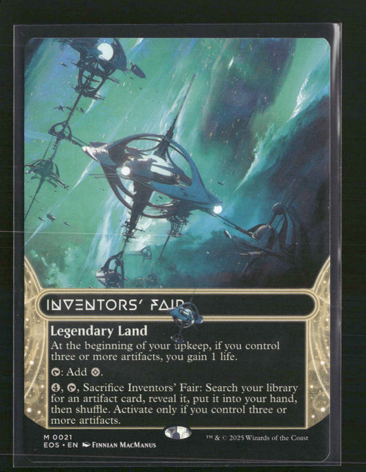 Inventors' Fair (0021) (Borderless) Edge of Eternities: Stellar Sights #21 - Front