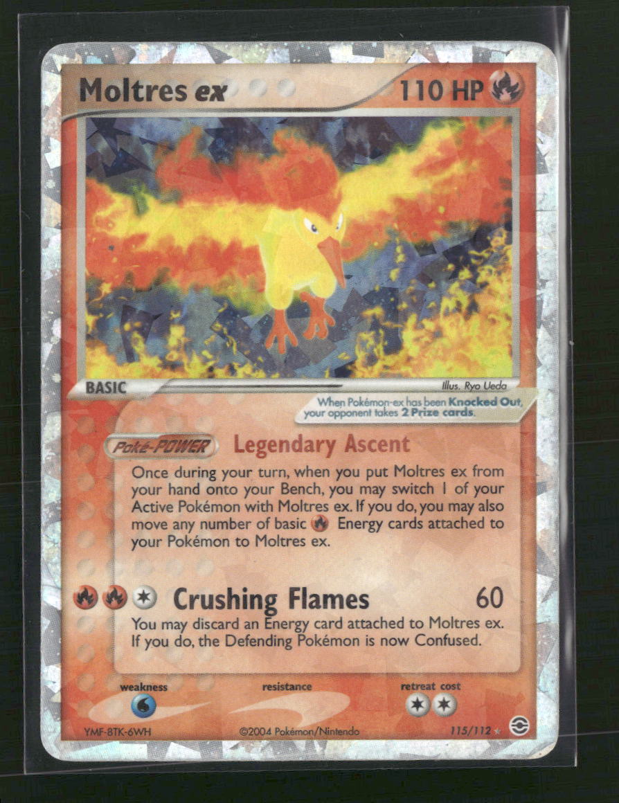 Moltres ex FireRed & LeafGreen #115/112 - Front
