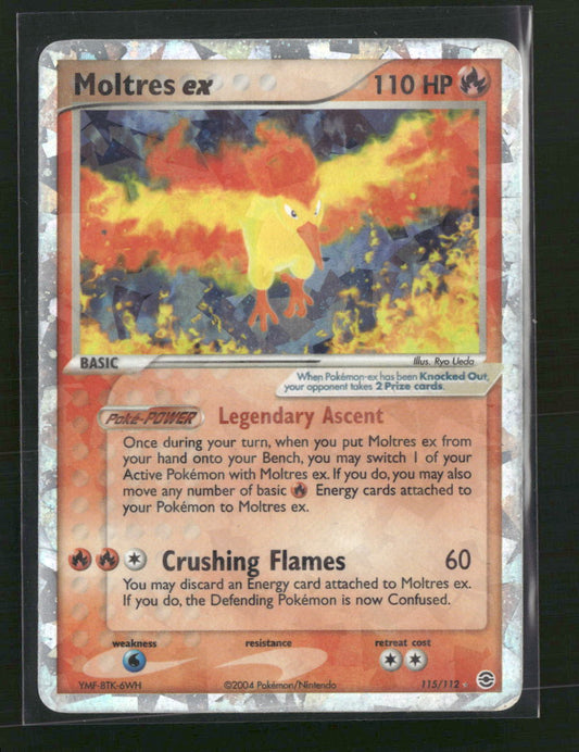 Moltres ex FireRed & LeafGreen #115/112 - Front