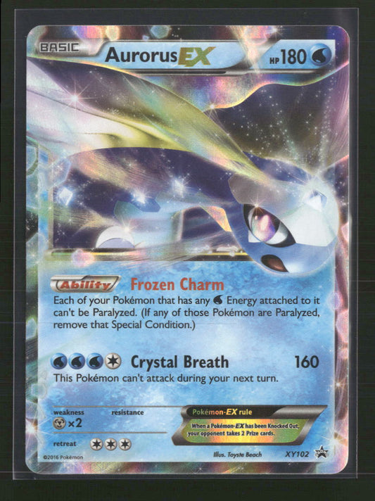 Aurorus EX XY Promos #XY102 - Front