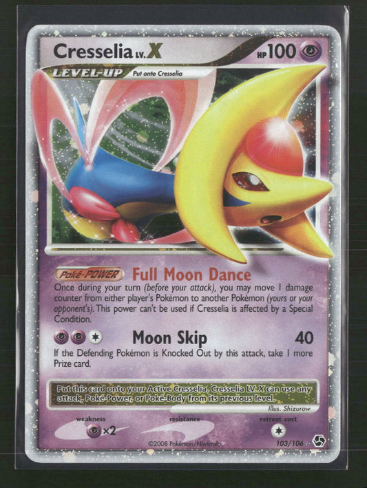 Cresselia LV.X Great Encounters #103/106 - Front