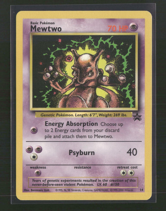 Mewtwo (14) WoTC Promo #14/53 - Front