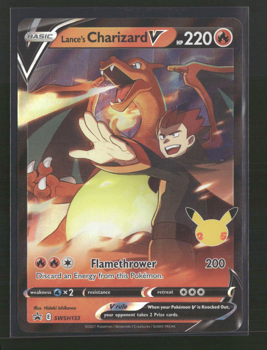 Lance's Charizard V SWSH: Sword & Shield Promo Cards #SWSH133 - Front