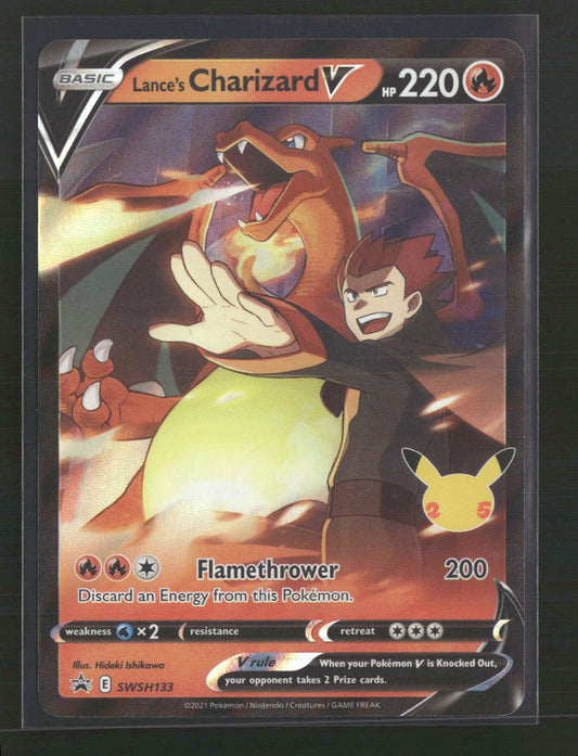 Lance's Charizard V SWSH: Sword & Shield Promo Cards #SWSH133 - Front