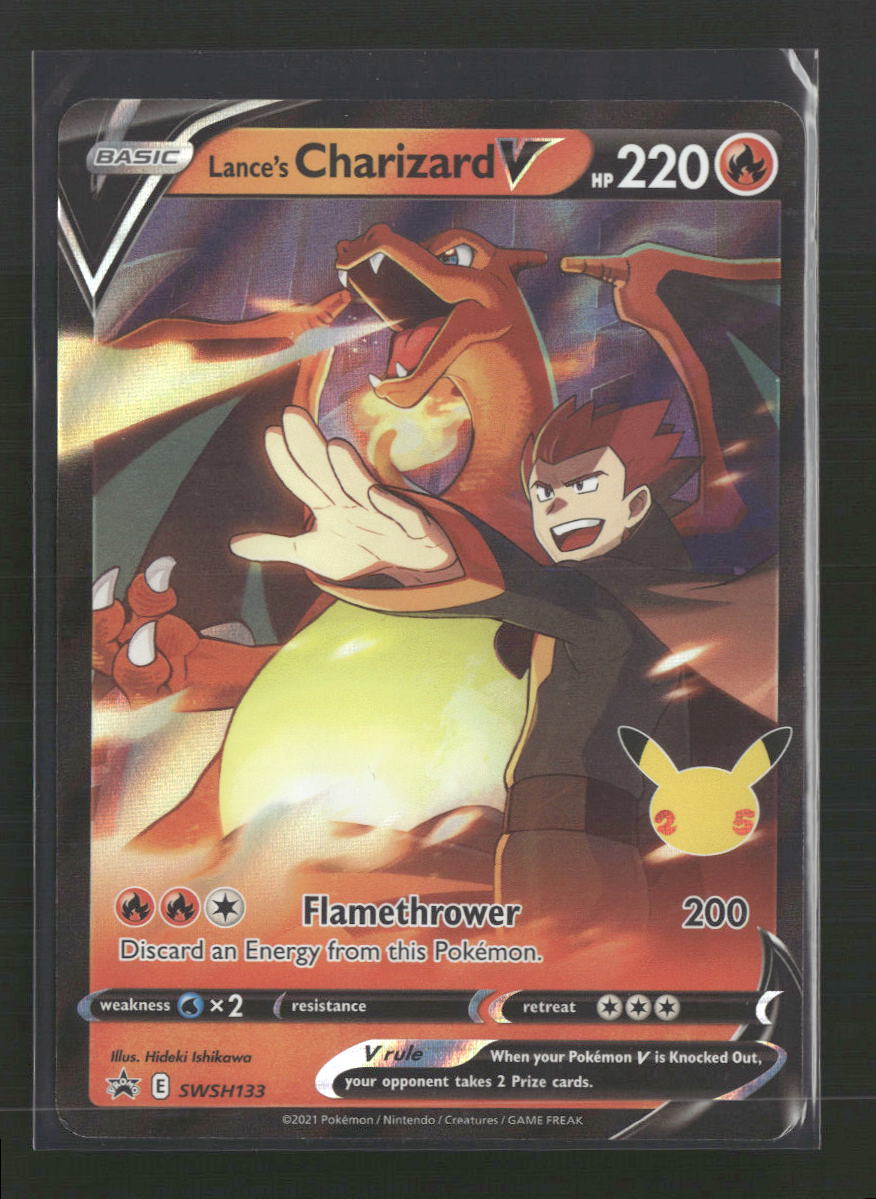 Lance's Charizard V SWSH: Sword & Shield Promo Cards #SWSH133 - Front