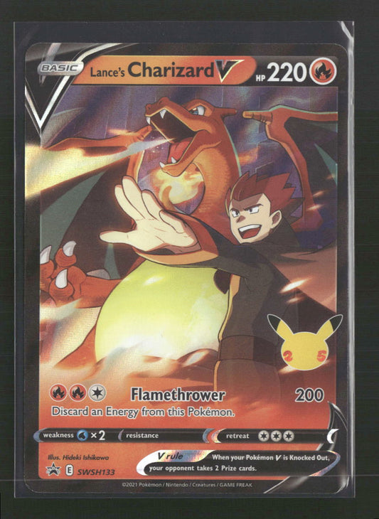 Lance's Charizard V SWSH: Sword & Shield Promo Cards #SWSH133 - Front