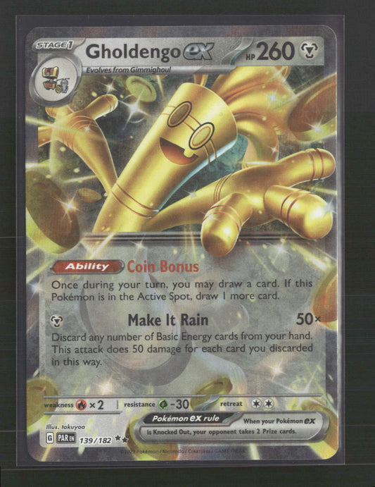 Gholdengo ex SV04: Paradox Rift #139/182 - Front