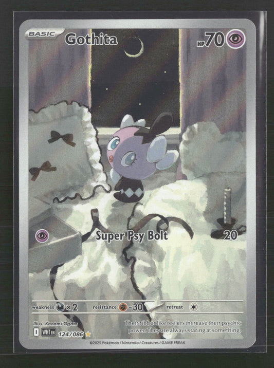 Gothita SV: White Flare #124/086 - Front