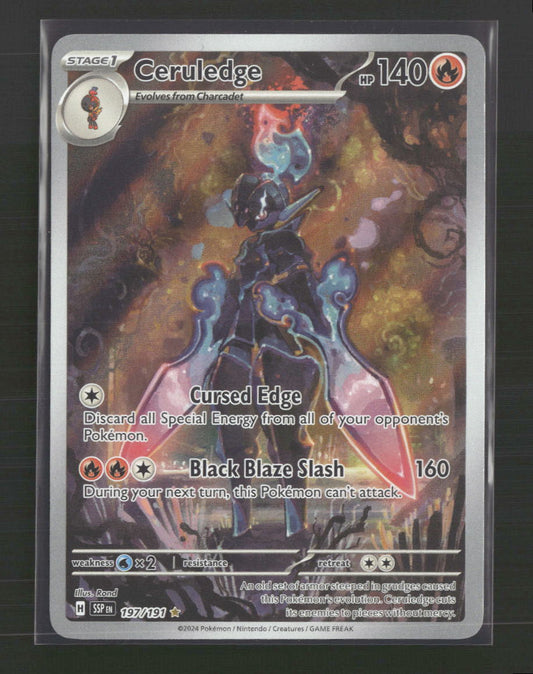 Ceruledge SV08: Surging Sparks #197/191 - Front