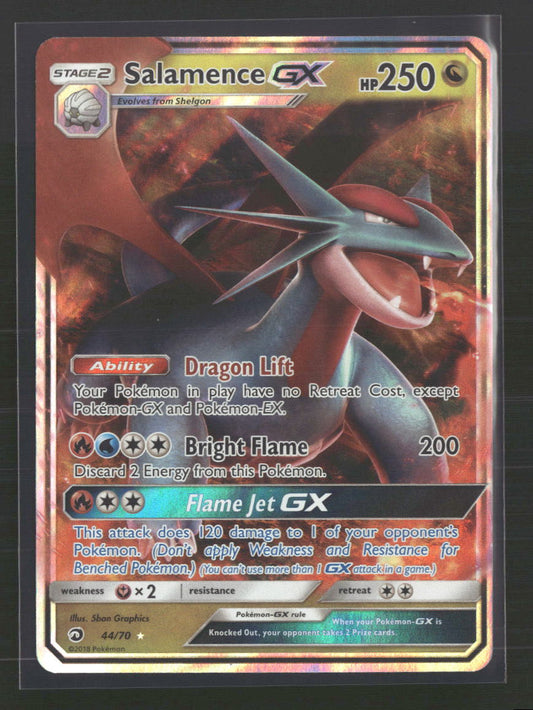 Salamence GX Dragon Majesty #44/70 - Front