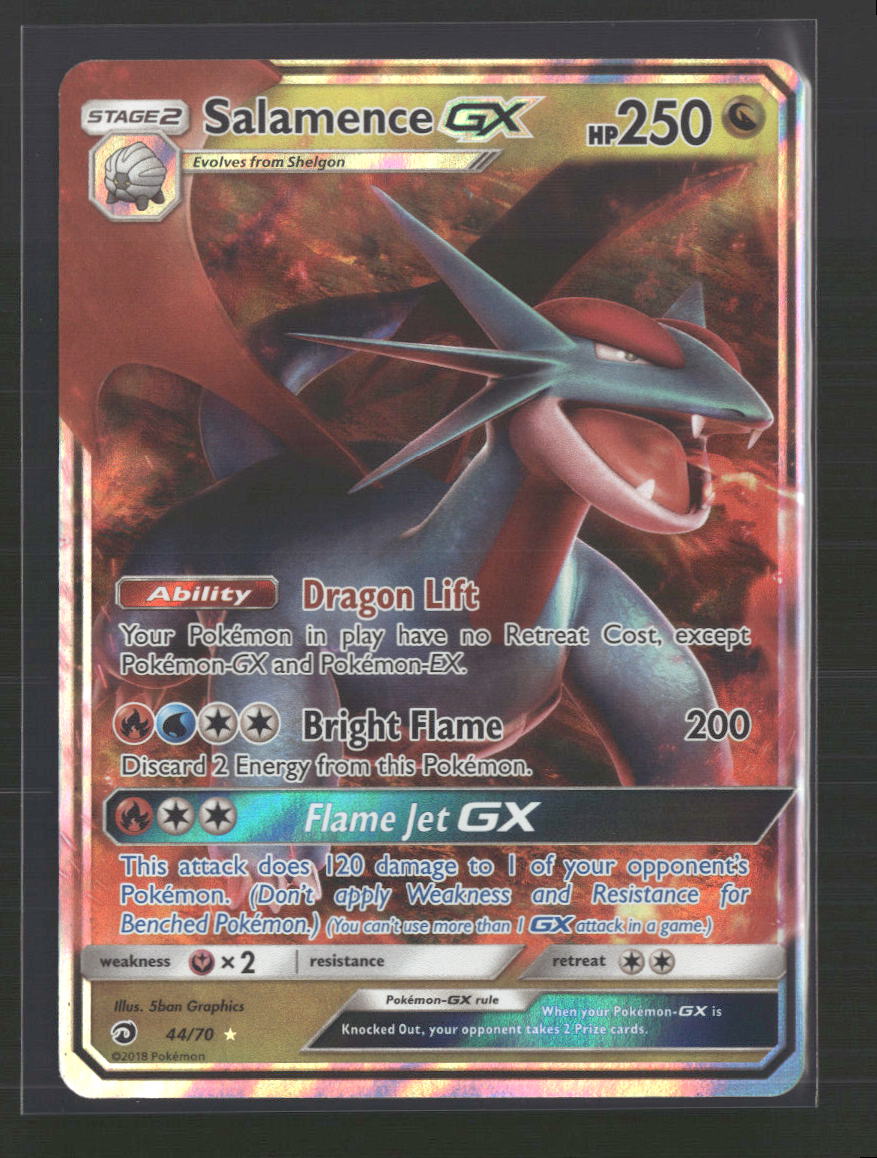 Salamence GX Dragon Majesty #44/70 - Front