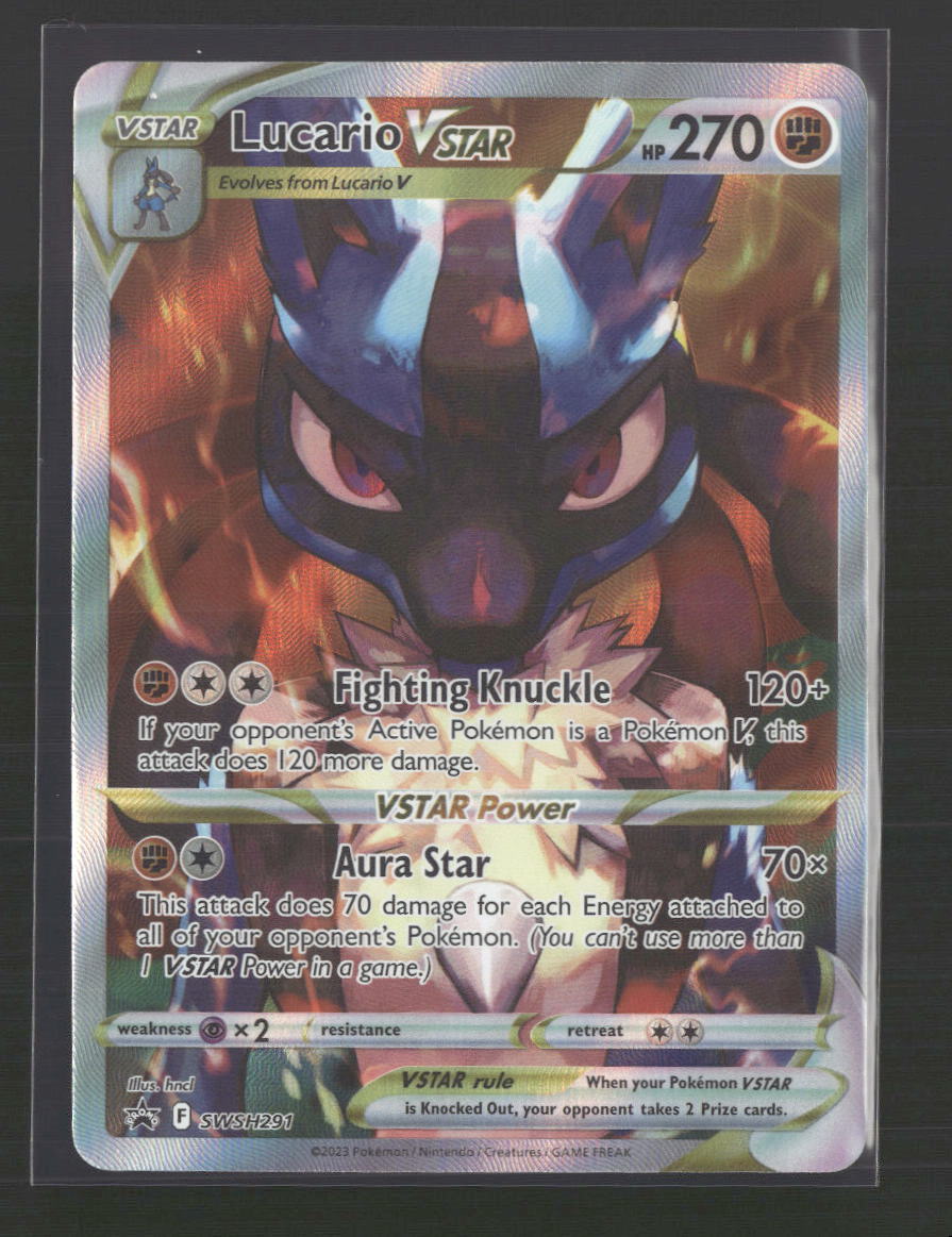 Lucario VSTAR SWSH: Sword & Shield Promo Cards #SWSH291 - Front