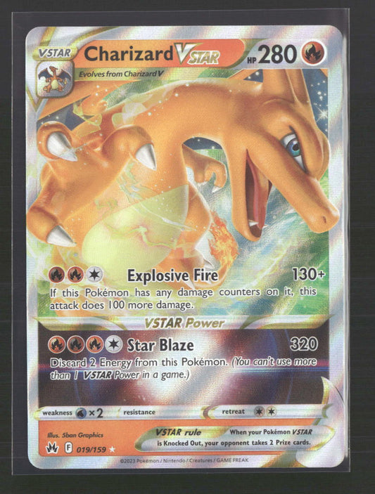 Charizard VSTAR Crown Zenith #019/159 - Front