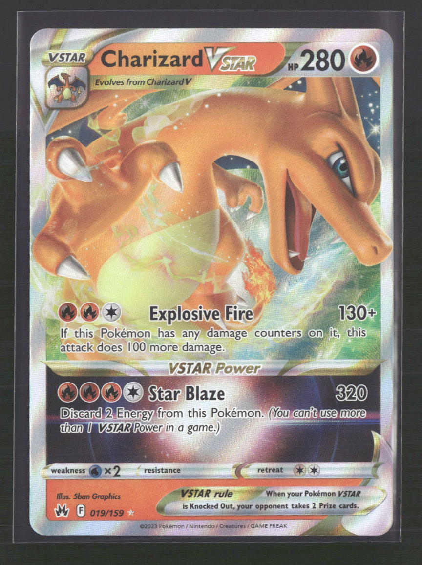 Charizard VSTAR Crown Zenith #019/159 - Front