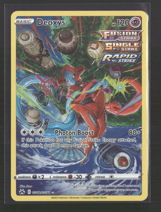 Deoxys Crown Zenith: Galarian Gallery #GG12/GG70 - Front